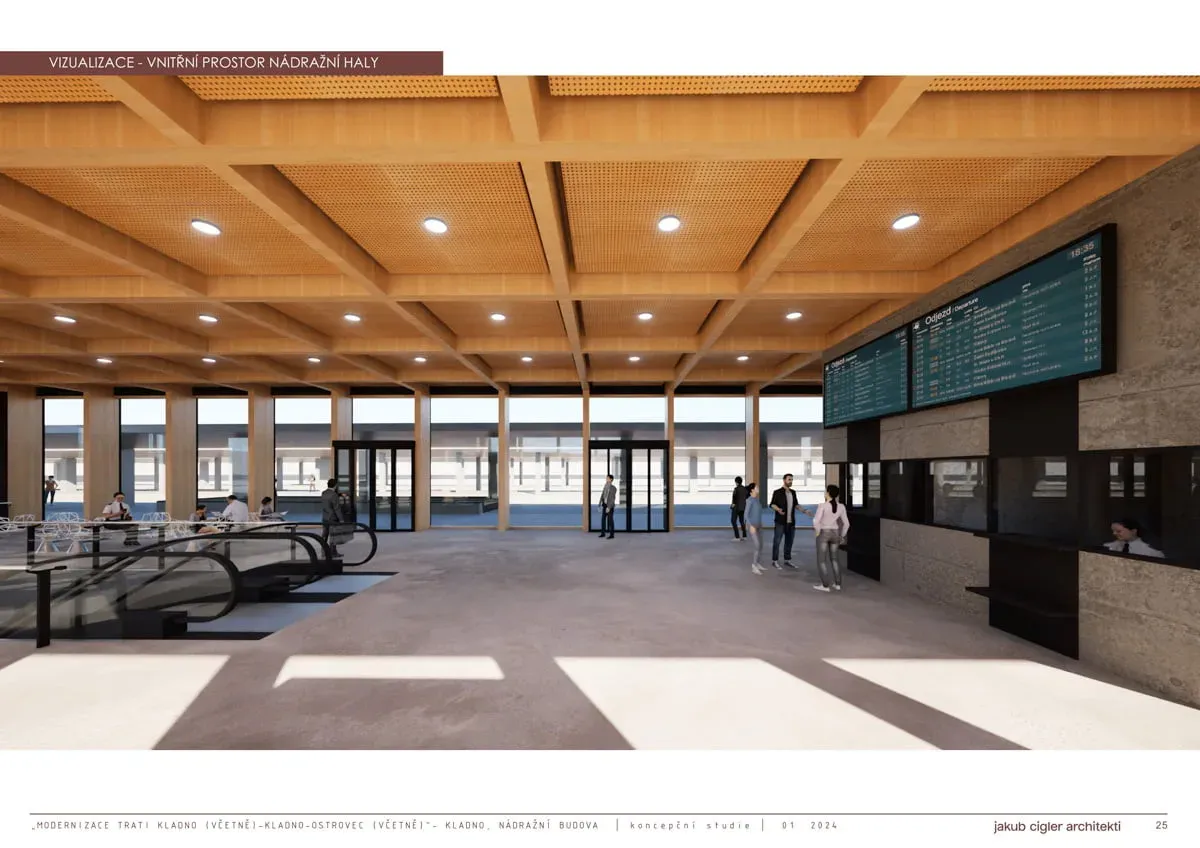 Nádražní budova Kladno