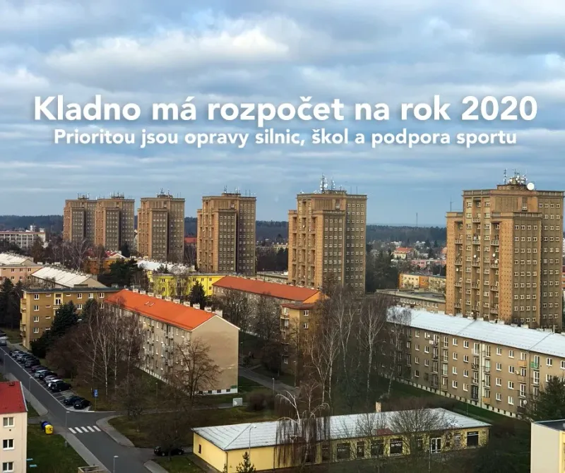 Kladno má rozpočet na rok 2020. Prioritou jsou opravy silnic, škol a podpora sportu.
