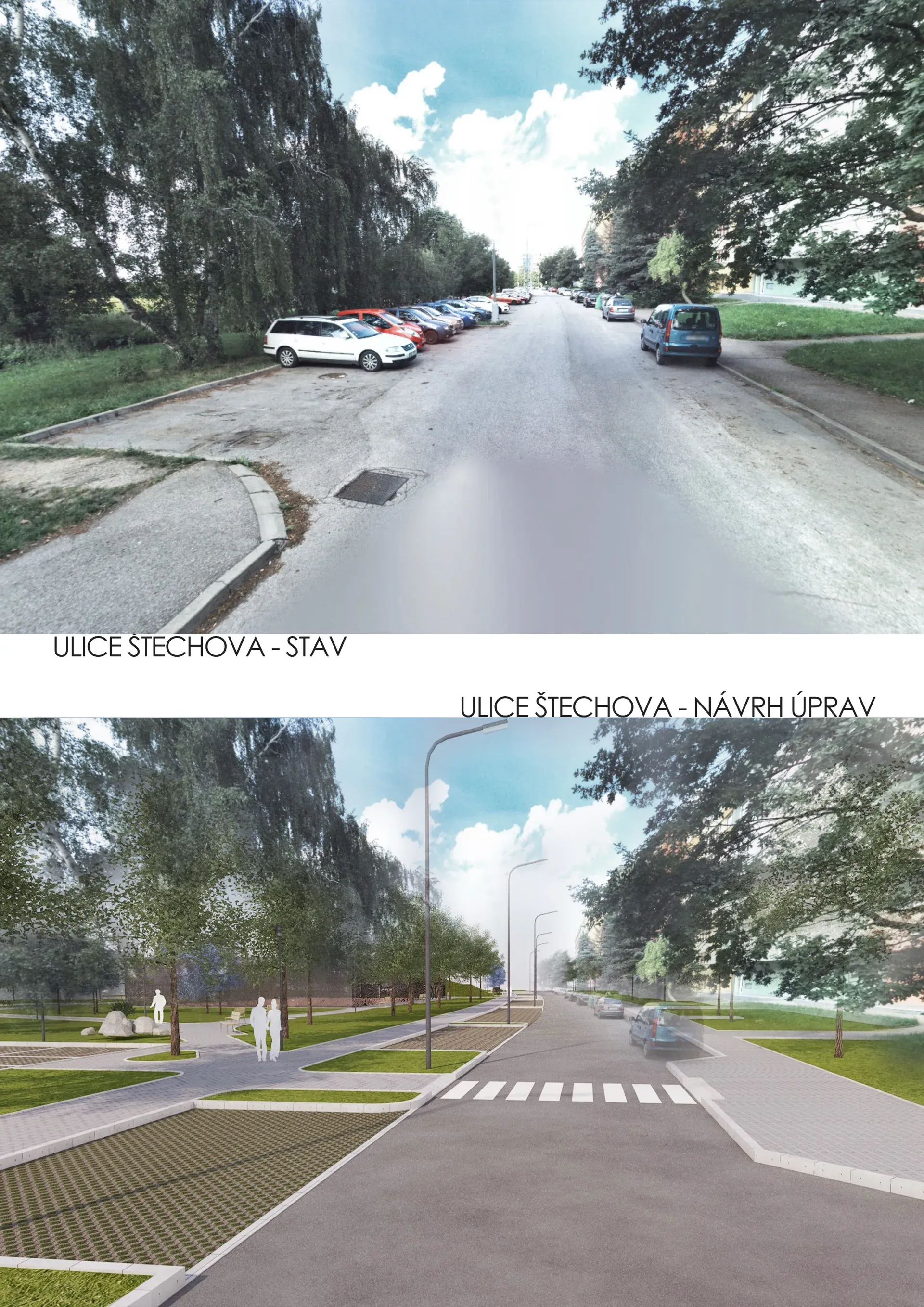 Zahájení revitalizace sídliště Štechova - Kladno