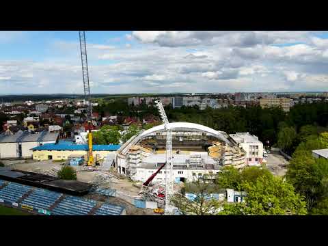 Rekonstrukce zimního stadionu Kladno 23.5.2021 - Lukas Hanes